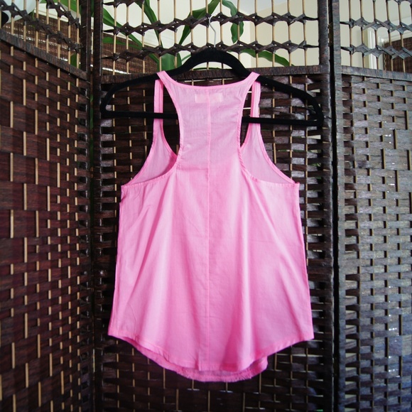 Floral Pink Hollister Tank Top - Picture 2 of 5